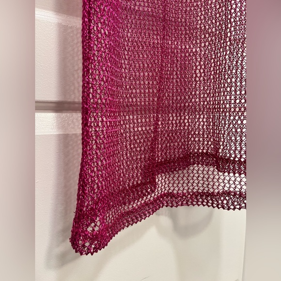 NWT Anim Miza Fishnet Beach Cover Up / Dress - Picture 9 of 13